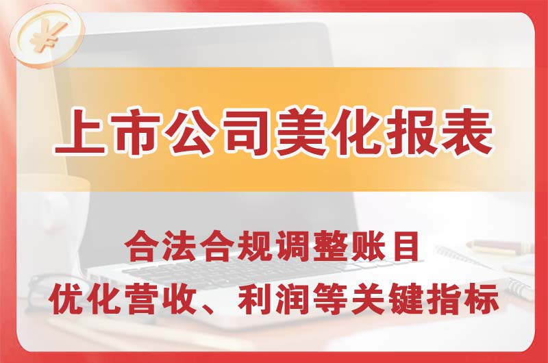 白山上市公司美化报表